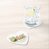 サファリ ワイルドワン フォト ファースト バースデー 動物 ウッド ペーパーコースター (インサイチュ)