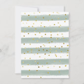 サファリ ワイルド ワン バースデー ボーイ インビテーション (裏面)