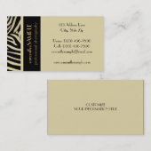 サファリ 名刺 (正面/裏面)