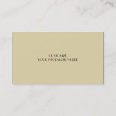 サファリ 名刺 (裏面)