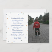 サファリ 感謝カード (裏面)