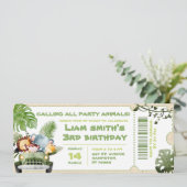 サファリ 誕生日パーティーチケット (スタンド正面)