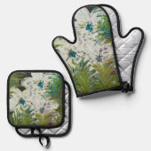 サファリ 鍋つかみ&鍋敷きセット (正面/裏面)