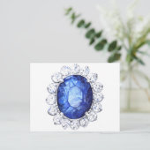 サファ王室のイアオリジナル水彩 ポストカード (スタンド正面)