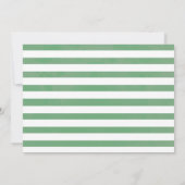 サファ男女兼用リ動物野生の一人のベビーシャワー 招待状 (裏面)