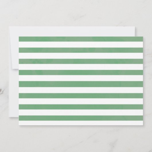 サファ男女兼用リ動物野生の一人のベビーシャワー 招待状 (裏面)