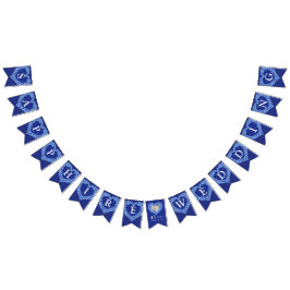 サファ結婚イア45周年記念カスタム写真 バンティングフラッグ