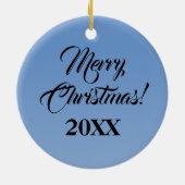 サフアーロサンライズホットエアバルーン セラミックオーナメント (裏面)