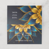 サフエレガントィアと金ゴールドフローラ結婚 プレイスカード (外部開封)