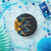 サフエレガントィアと金ゴールドフローラ結婚 ペーパーボウル (パーティー)