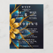 サフエレガントィアと金ゴールドフローラ結婚 ポストカード (正面)