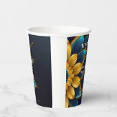 サフエレガントィアと金ゴールドフローラ結婚 紙コップ (右)