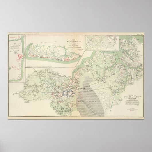 サフォークと周辺 ポスター (正面)