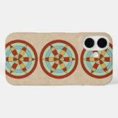 サフォークの六弁星形(デイジーホイール) 魔女の印 Case-Mate iPhoneケース (裏面 (横))