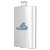 サフォークバージニアウッドグレイン フラスク (左)