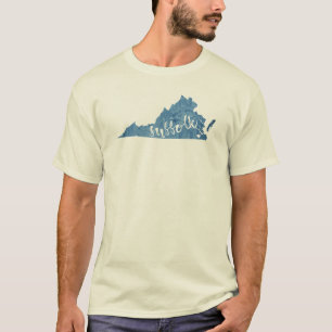 サフォークバージニアウッドグレイン Tシャツ
