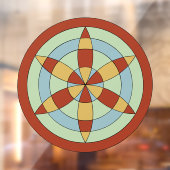 サフォークヘキサオイル(デイジーホイール)魔女マーク ウィンドウサイン (シート2)