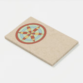 サフォークヘキサオイル(デイジーホイール)魔女マーク ポストイット (アングル)