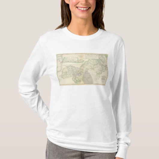 サフォーク及び近辺 Tシャツ (正面)