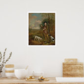 サフォーク専攻の州タンニントンのジョン・ダーデ（1726年～1811年） ポスター (キッチン)