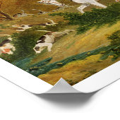 サフォーク狩り – ヘリンスウェル近くのカバーに行く ポスター (角)