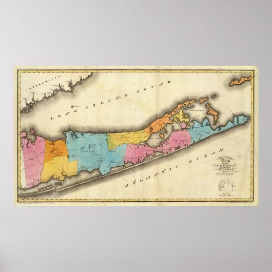 サフォーク郡 ポスター (正面)