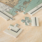 サフォーク郡NYのヴィンテージの地図(1895年) ジグソーパズル (側面)