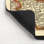 サフォーク（サフォック）カウンティ古物地図 マウスパッド (コーナー)