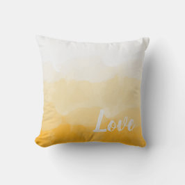 サフグラデーションロンとサンライトイエローラブグラデーション クッション