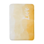 サフグラデーションロンとサンライトイエローラブグラデーション バスマット (正面縦)