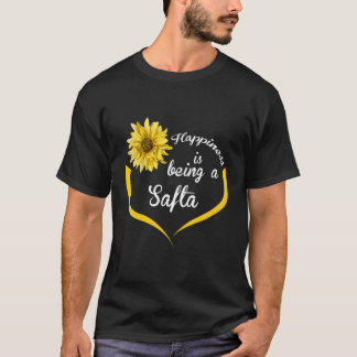 サフタギフト幸せはクリスマスのための安全である Tシャツ