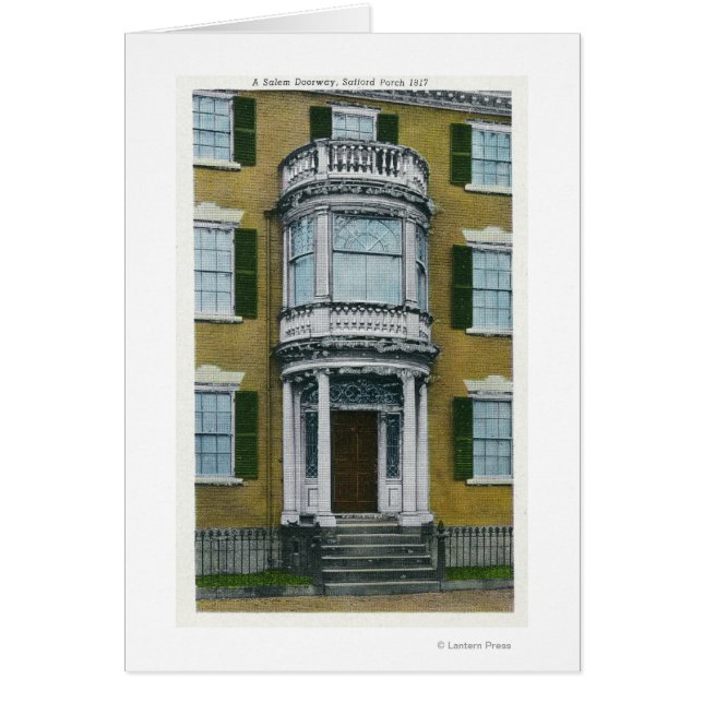サフフォードポーチ、サレムの入り口 (正面)