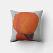 サフランのターバン2014年 クッション (裏面)