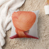 サフランのターバン クッション (ブランケット)