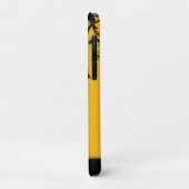 サフランイエローバタフライガーデンパーソナライズされた Case-Mate iPhoneケース (裏面/左)