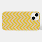 サフランスパイスモーズシェブロン Case-Mate iPhoneケース (裏面 (横))