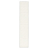 サフラン紙吹雪水彩ドットテーブルランナー ミディアムテーブルランナー (正面)