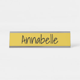 サフラン デスクネームプレート