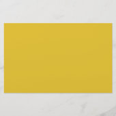 サフラン 便箋 (正面)