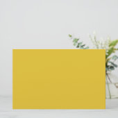 サフラン 便箋 (スタンド正面)