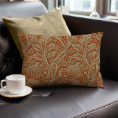 サフロンアルカディアウィリアムモリスホーソーン ランバークッション