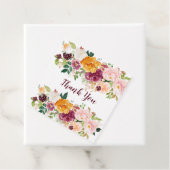 サフロンブルガンディピンクウォーター色バラ牡丹 フェイバータグ (インサイチュ)