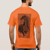 サフ威厳のあるロンのはっきりしたスタリオンエレガント: & T-Shi Tシャツ (裏面)