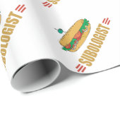 サブおもしろいサンドイッチ ラッピングペーパー (ロールコーナー)