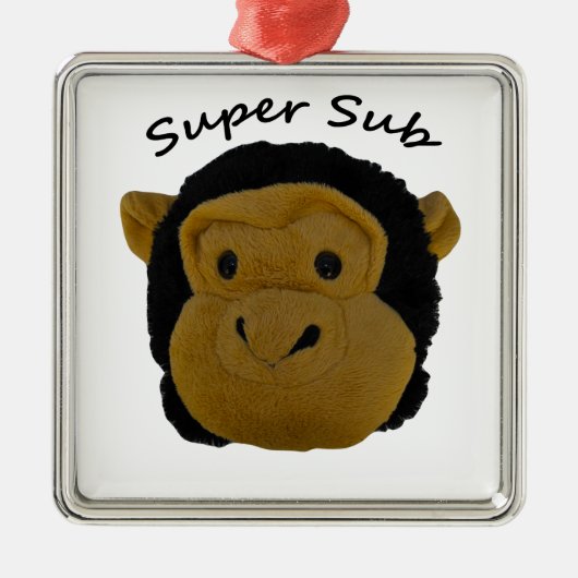 サブすごい メタルオーナメント (正面)