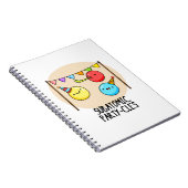 サブアトミックパーティクル- 面白い科学パンのプレゼント ノートブック (右側)