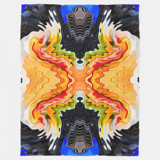 サブウェイサンドイッチ フリースブランケット (正面)