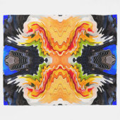 サブウェイサンドイッチ フリースブランケット (正面(横))