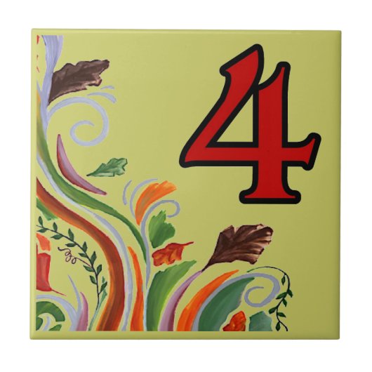 サブウェイタイルフローラ44 タイル (正面)