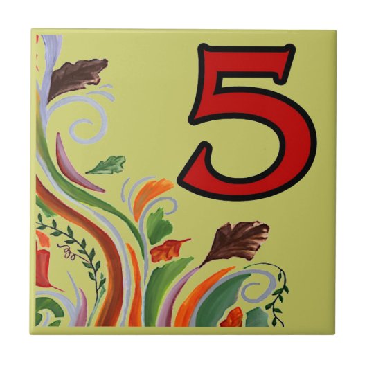 サブウェイタイルフローラ55 タイル (正面)